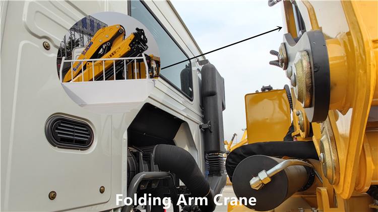 Used Sinotruk Howo 6x4 Truck Mounted Crane for Sale In Congo