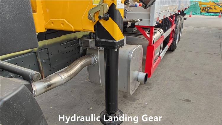 Used Sinotruk Howo 6x4 Truck Mounted Crane for Sale In Congo