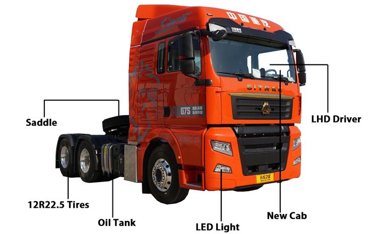 Used Sitrak G7S Truck Tractor for Sale In Ghana