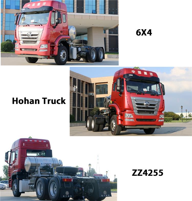 Sinotruk Hohan ZZ4255 Truck Head 6x4 for Sale In Ghana