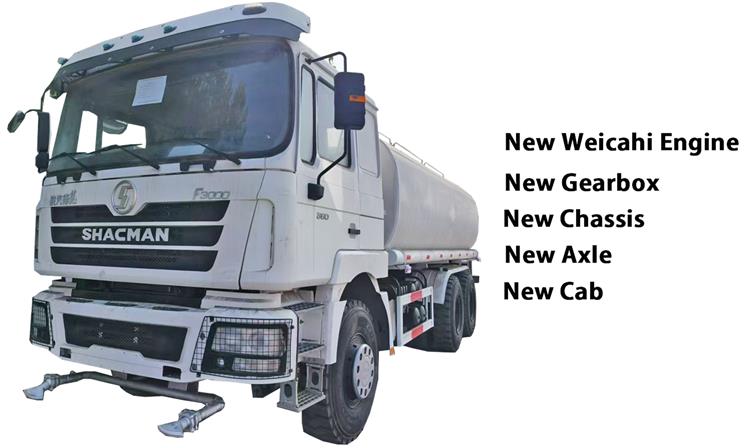 Used Shacman Water Truck for Sale In Ghana