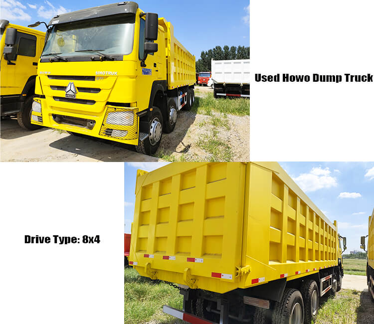 Second Hand Howo 12 Wheeler Dump Truck Price in Nigeria