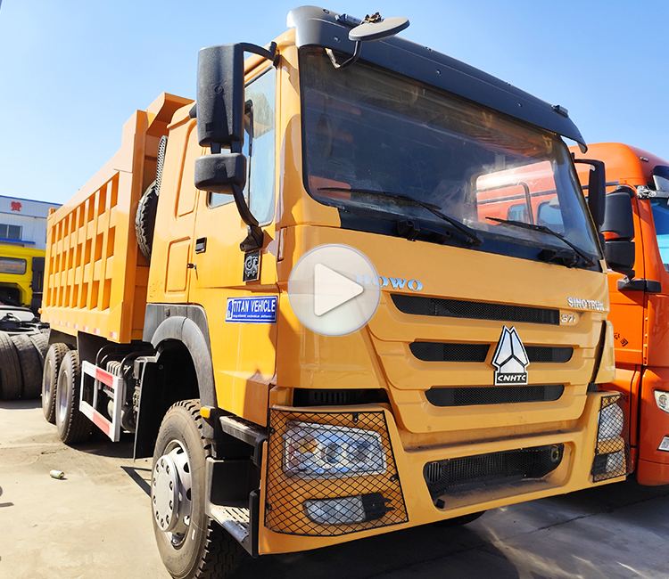 Euro 2 10 Tires Used Howo Dump Truck 371 for Sale in Nigeria