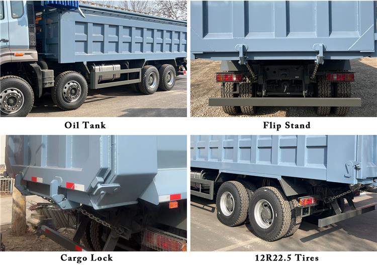 Used Howo NX 8x4 Dump Truck for Sale In Ghana