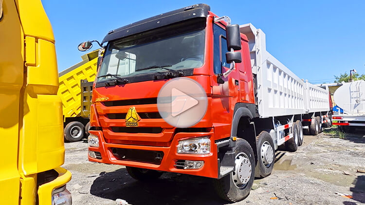 Video of Howo 2023 8x4 Howo Dump Truck 2023 for Sale in Nigeria