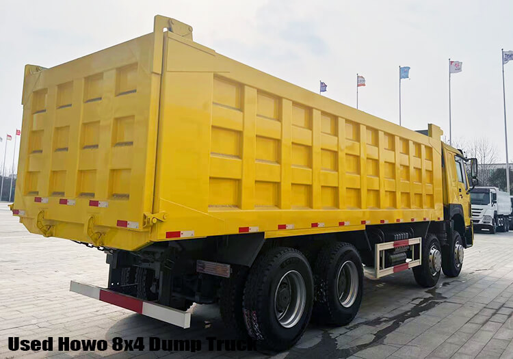 Used Sinotruk Howo 8x4 Dump Truck Price in Mali