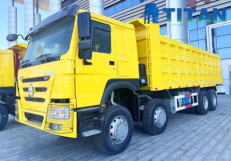 Used Sinotruk Howo 8x4 Dump Truck Price in Mali