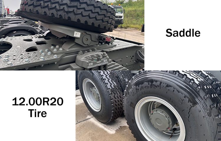 Second Hand Howo 6X4 CNG Semi Trucks for Sale in Tanzania