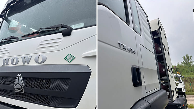 Second Hand Howo 6X4 CNG Semi Trucks for Sale in Tanzania