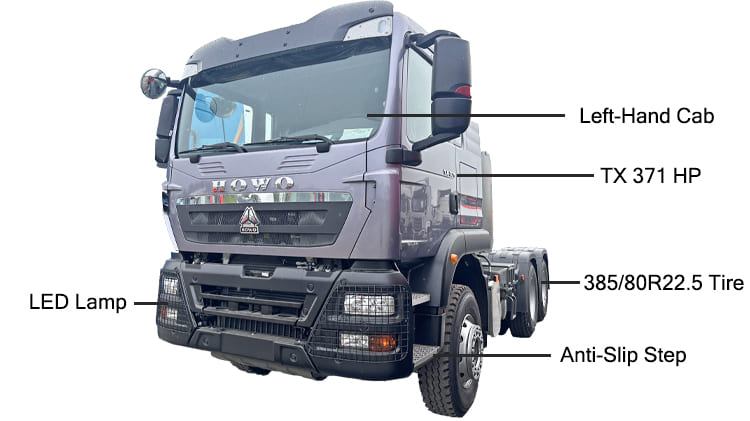 Sinotruk Used Howo 371 Trucks 10 Wheel for Sale in Nigeria
