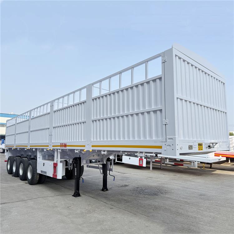 4 Axle Fence Cargo Trailer
