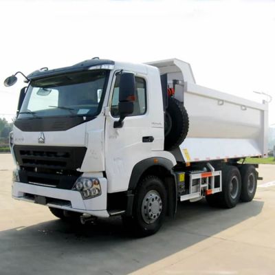 Euro II 10 Tires Used Howo A7 Dump Truck