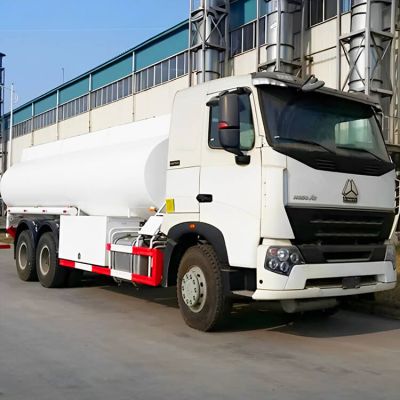 Used 6x4 A7 Howo Fuel Tanker Truck
