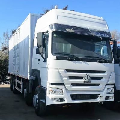 Sinotruk Howo Used Cargo Box Truck